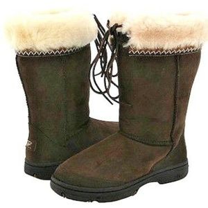 UGG AUSTRALIA ULTIMATE CUFF CHOCOLATE Brown Boots